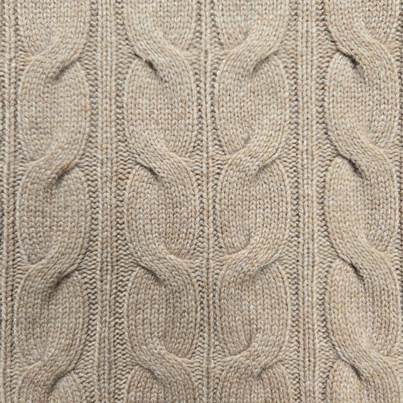 NWOT Brooks Brothers Wool Cashmere Cable Knit Turtleneck Sweater - Picture 7 of 11